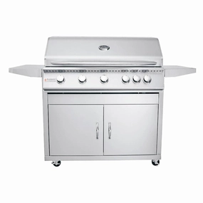 RCS Premier 40" Freestanding Grill RJC40A CK large capacity charcoal BBQ grills