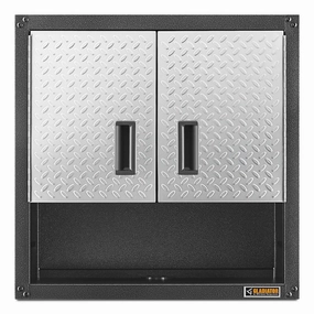 Ready-to-assemble 3/4 Door Wall Gearbox - Silver Tread Storage Solution large capacity outdoor storage box