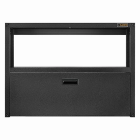 Ready-to-assemble Foldaway Work Station - Hammered Granite Storage Solution large capacity outdoor storage box