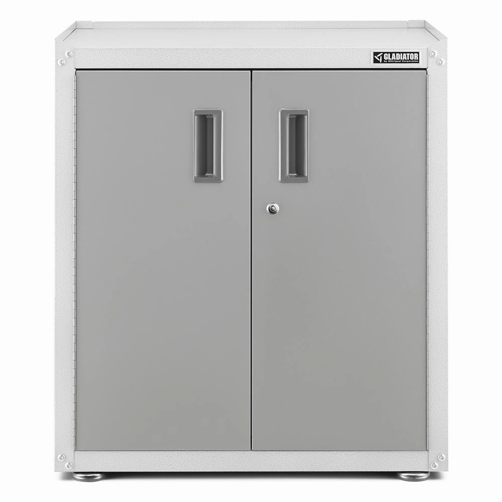 Ready-to-assemble Full-door Modular Gearbox - Gray Slate Storage Solution large capacity outdoor storage box
