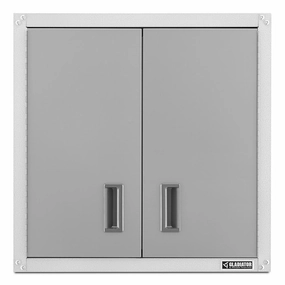 Ready-to-assemble Full-door Wall Gearbox - Gray Slate Storage Solution large capacity outdoor storage box