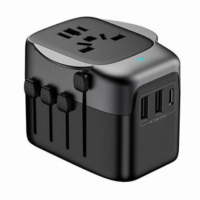 Recycled Plastic Travel Adaptor GiftWorthy Sale Surprise Discount Today
