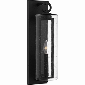 Redan One Light Outdoor Wall Lantern Stone BlackOutdoor wall sconces with motion sensor
