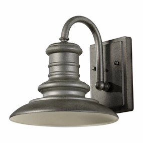 Redding Station LED Outdoor Wall Sconce Tarnished SilverOutdoor wall sconces with motion sensor