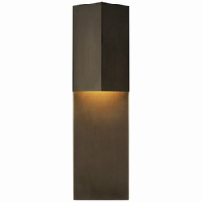 Rega LED Outdoor Wall Sconce BronzeOutdoor wall sconces with motion sensor