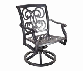 Regency Swivel Rockeroutdoor patio furniture set