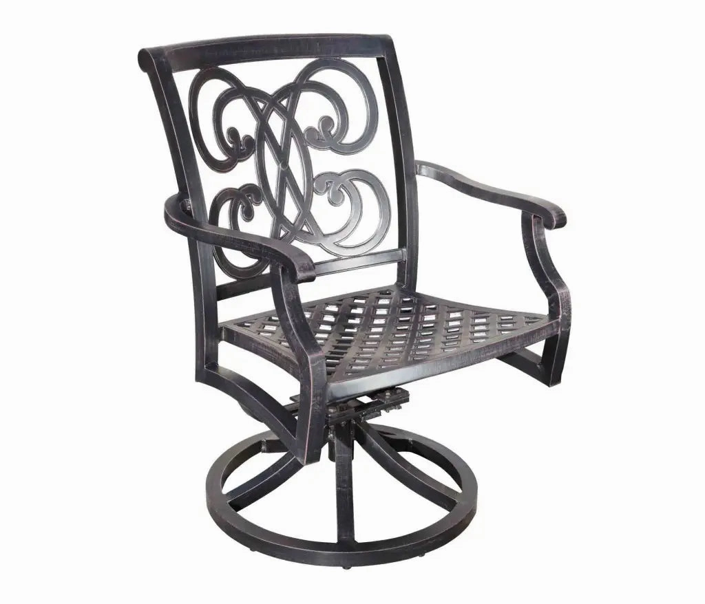 Regency Swivel Rockeroutdoor patio furniture set