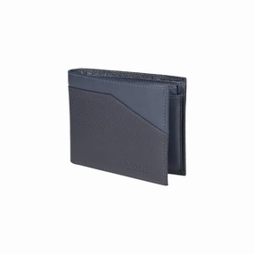Trending Deals Today Instant Deal Today Renato Borzatta Leather Men'S Bifold Wallet Blue