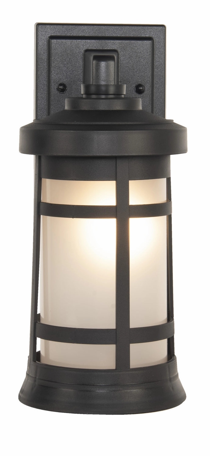 Resilience Lanterns One Light Outdoor Wall Lantern Textured Black