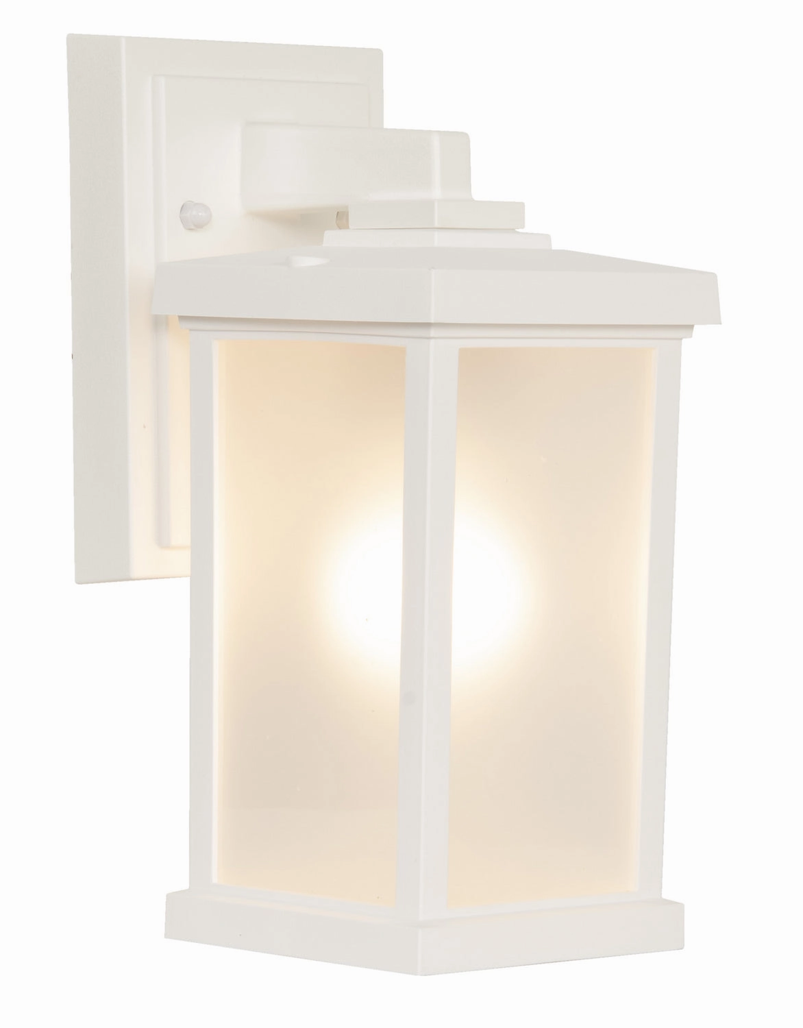 Resilience Lanterns One Light Outdoor Wall Lantern Textured White