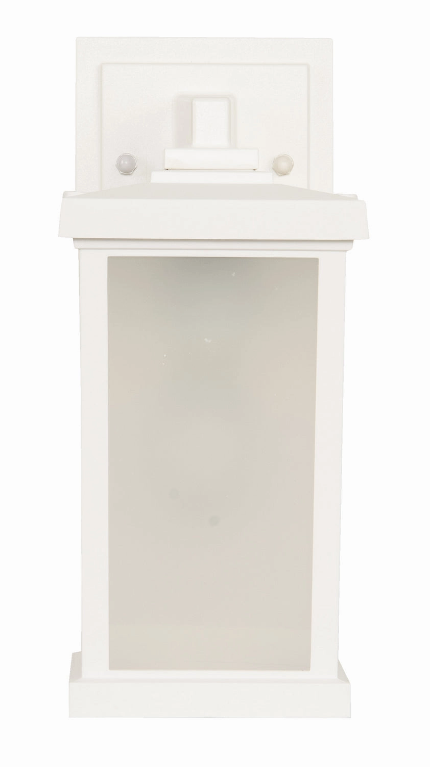 Resilience Lanterns One Light Outdoor Wall Lantern Textured White