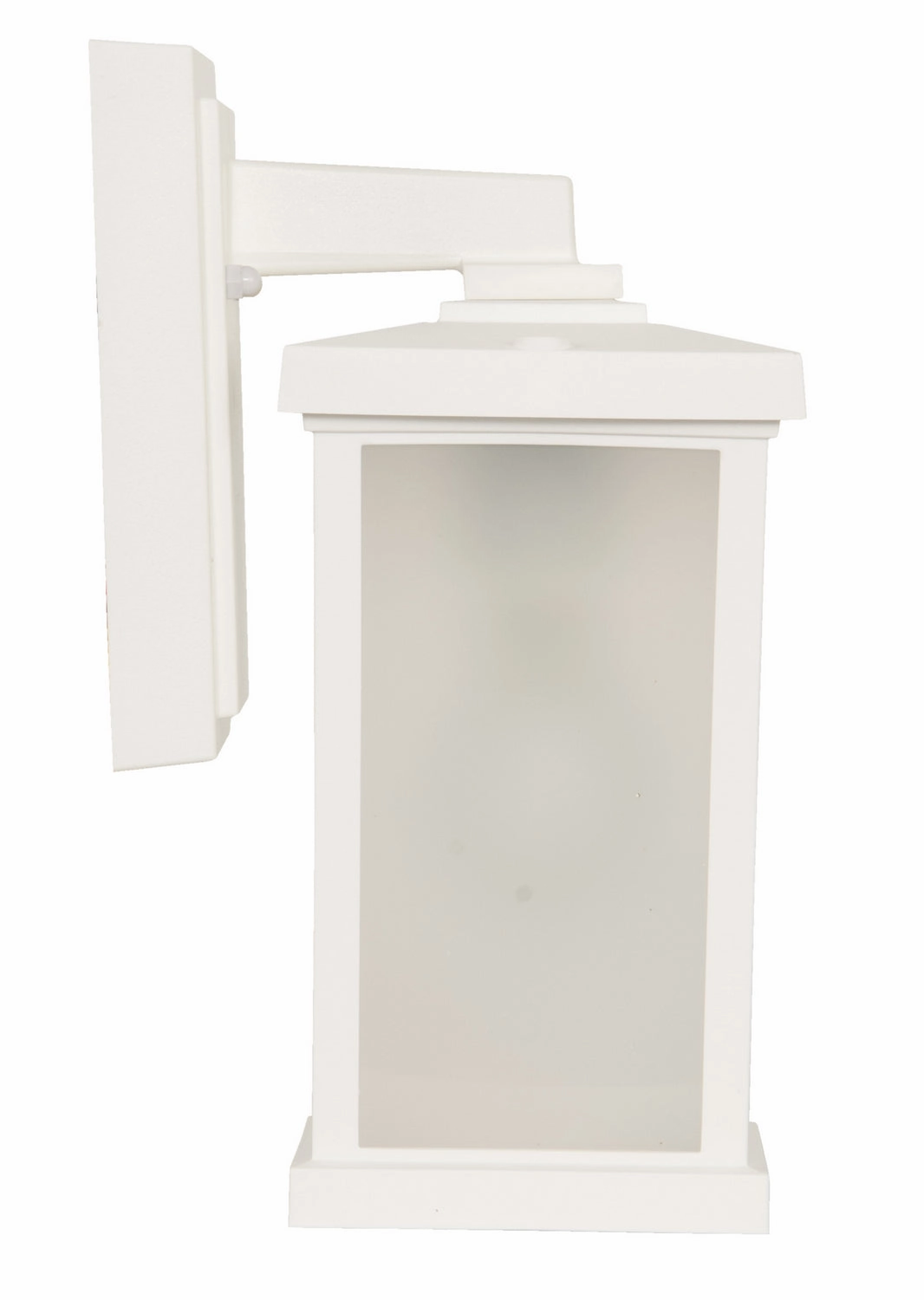 Resilience Lanterns One Light Outdoor Wall Lantern Textured White