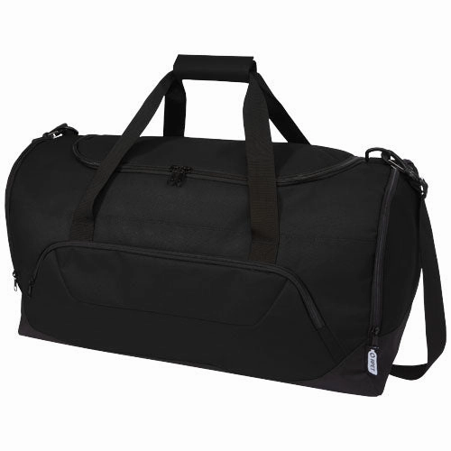 Retrend Grs Rpet Duffel Bag 40L - Solid Black Big Hot Sale Limited Stock Hot Deal