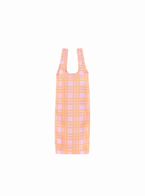 Today Only Discount Alert Reusable Bottle Bag (Checkered Sunset)