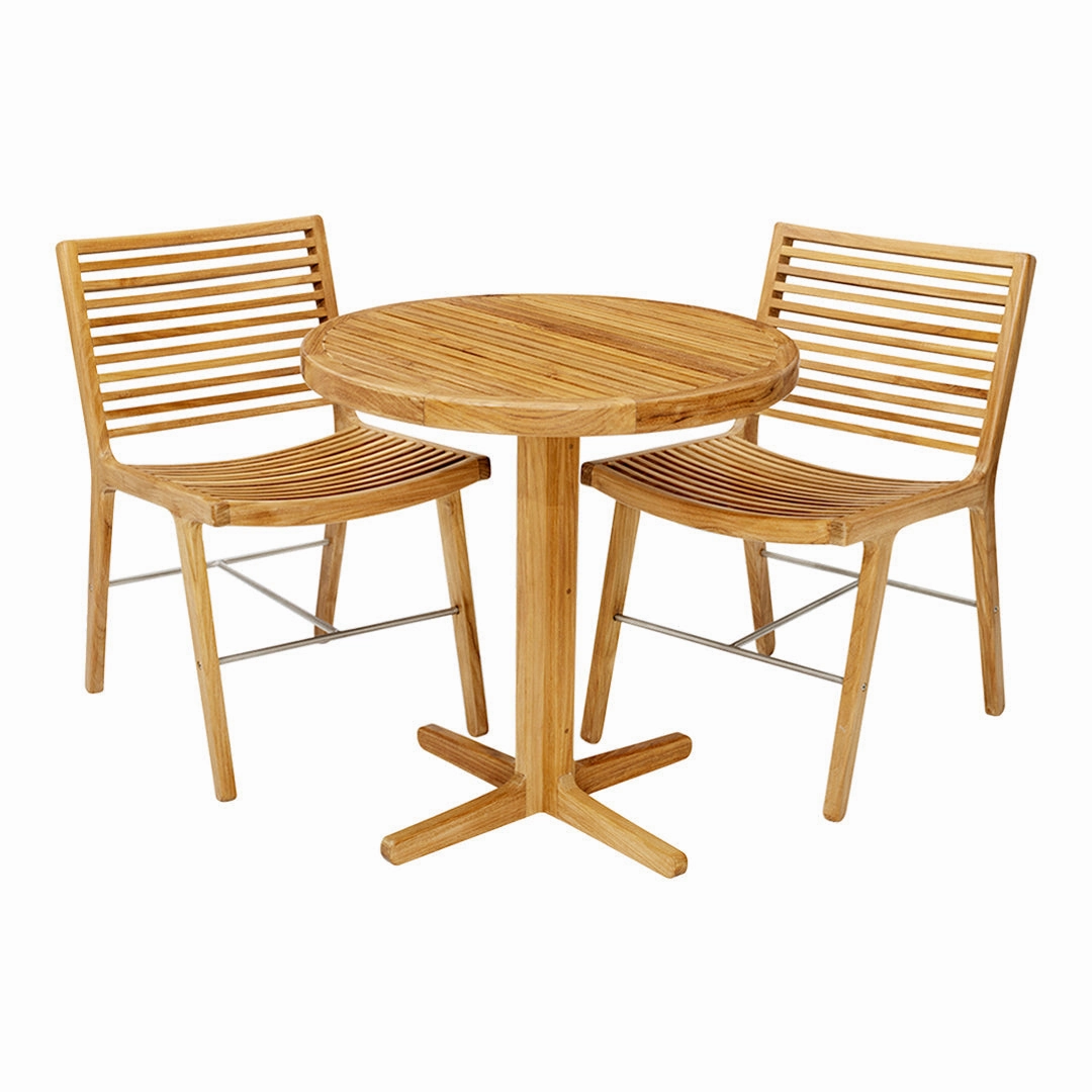 RIB Outdoor Caf Table - Star Base