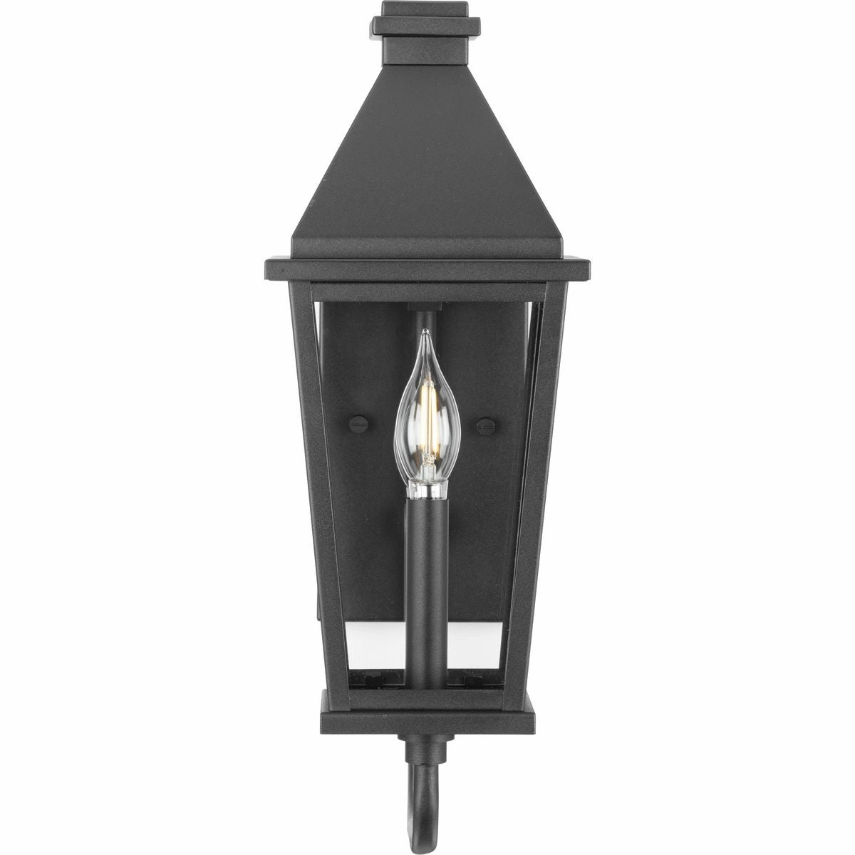 Richmond Hill One Light Outdoor Wall Lantern Black