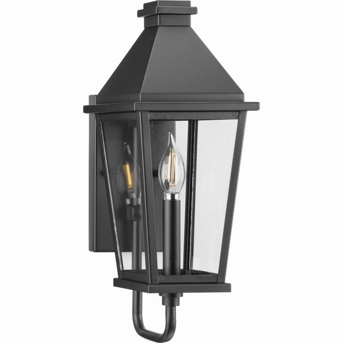 Richmond Hill One Light Outdoor Wall Lantern Black