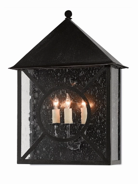 Ripley Collection Three Light Outdoor Wall Sconce MidnightOutdoor wall sconces with motion sensor