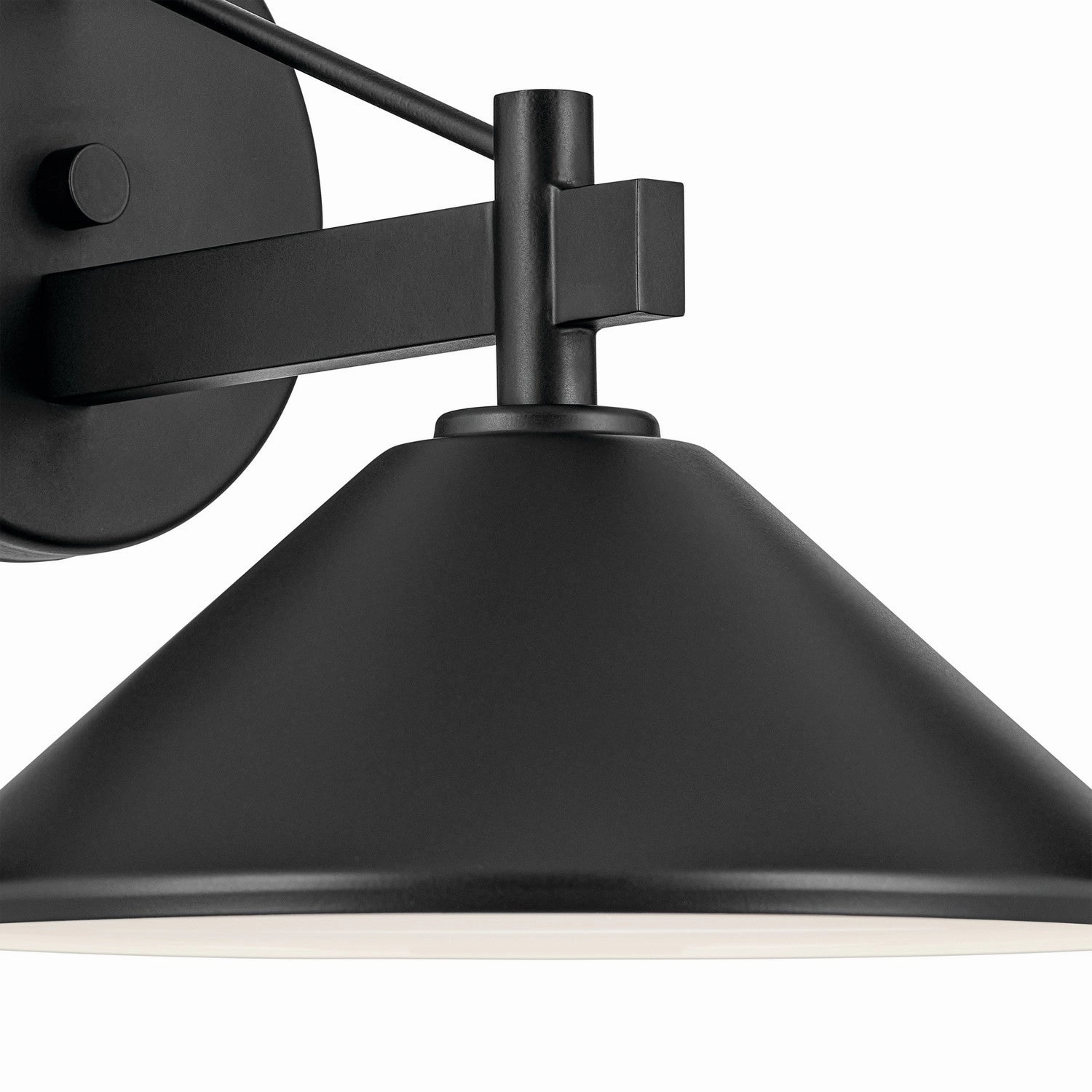 Ripley One Light Outdoor Wall Mount Black