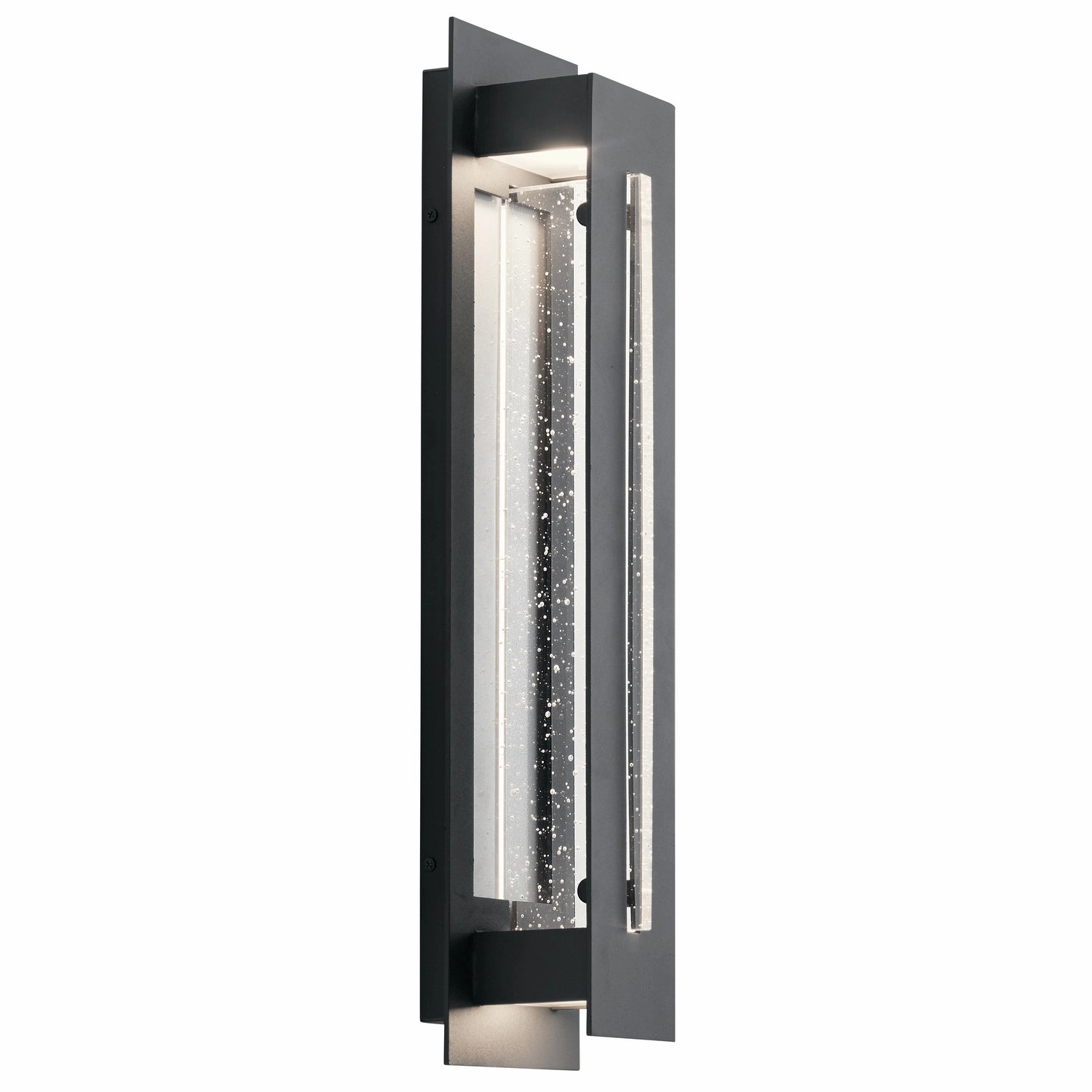 River Path LED Outdoor Wall Mount Textured BlackOutdoor wall sconces with motion sensor