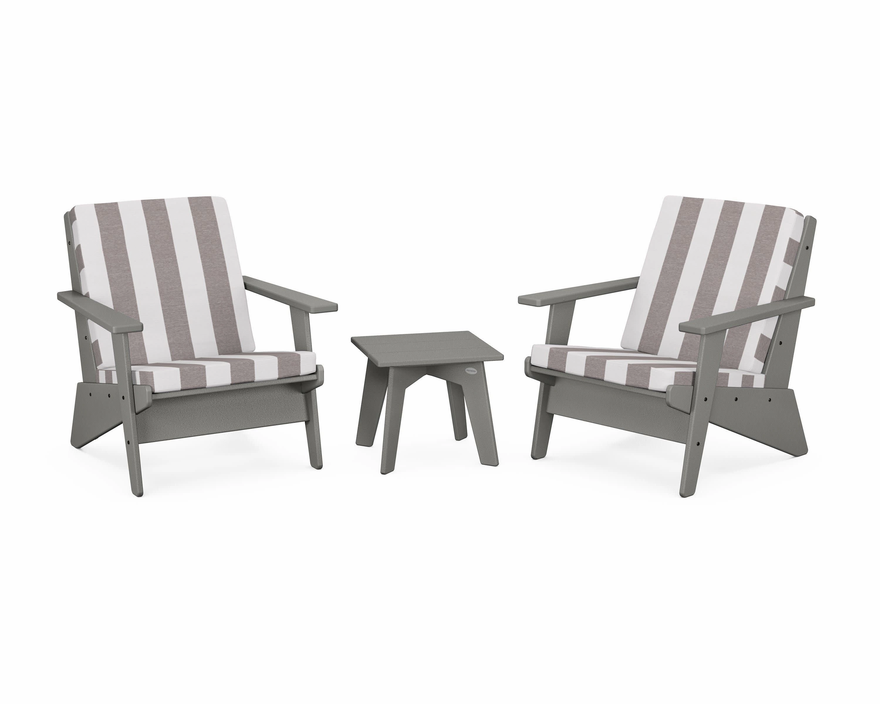 Riviera Modern Lounge 3-Piece Set