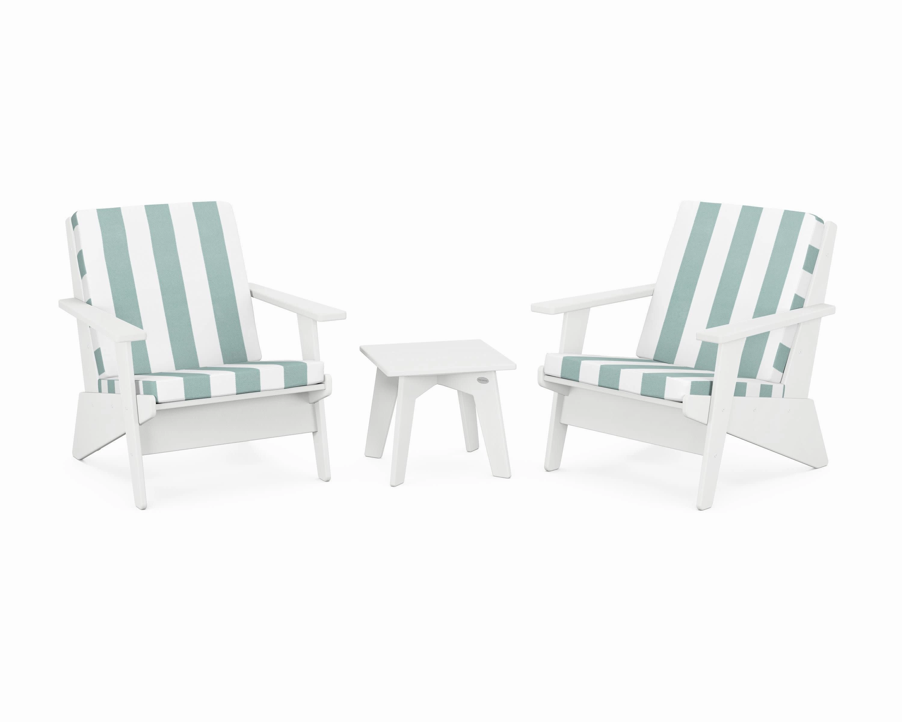 Riviera Modern Lounge 3-Piece Set