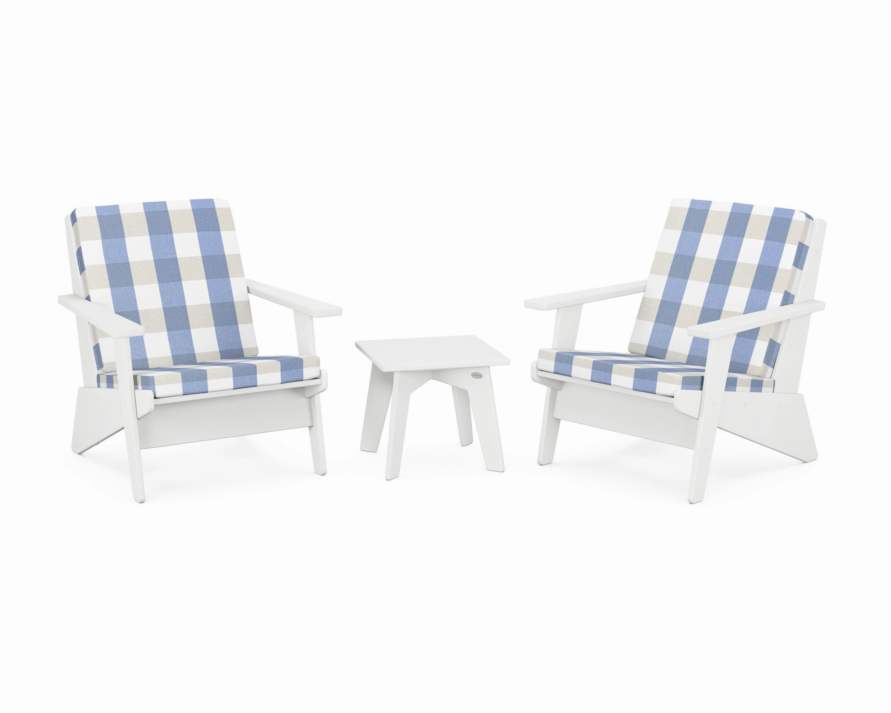 Riviera Modern Lounge 3-Piece Set