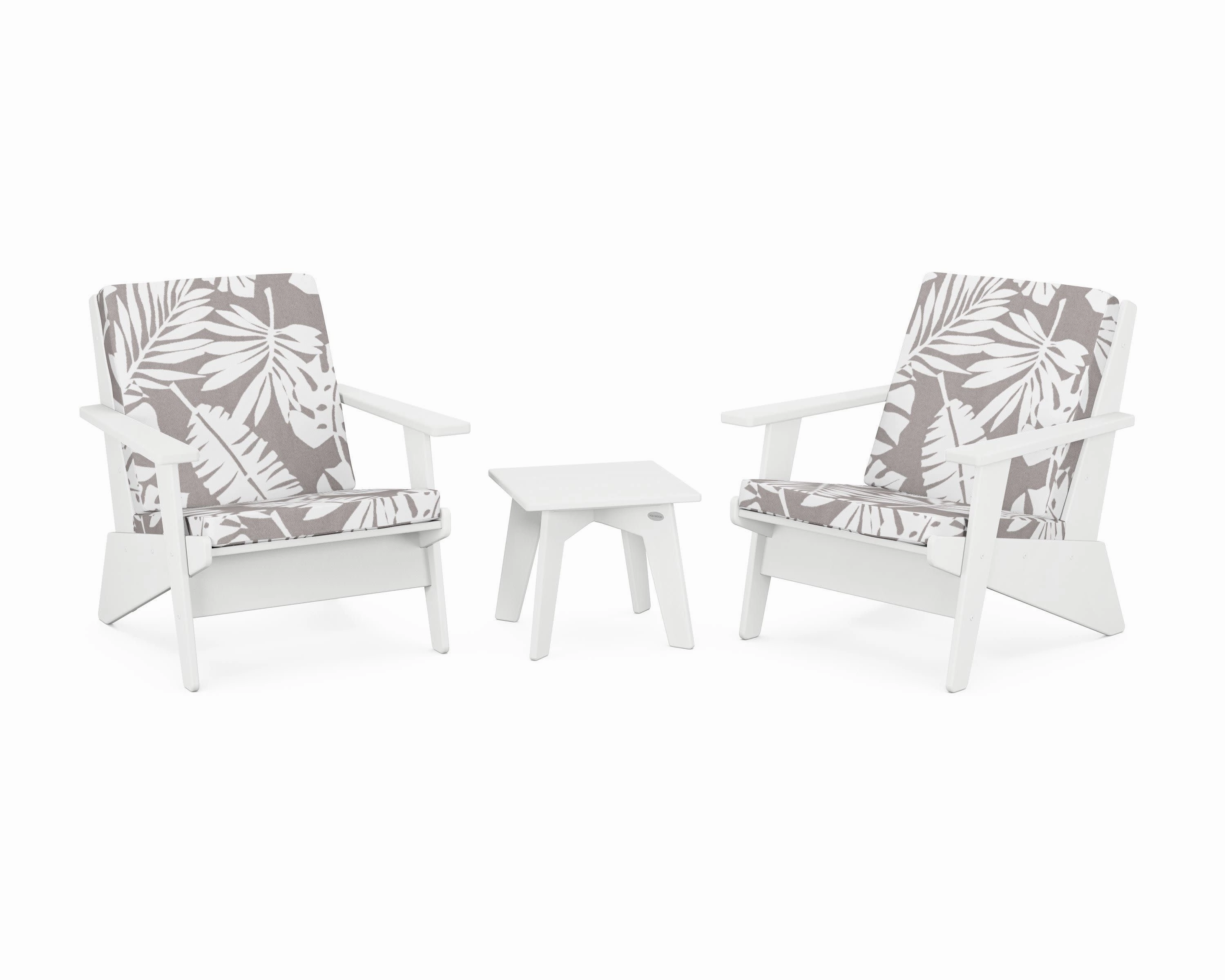 Riviera Modern Lounge 3-Piece Set