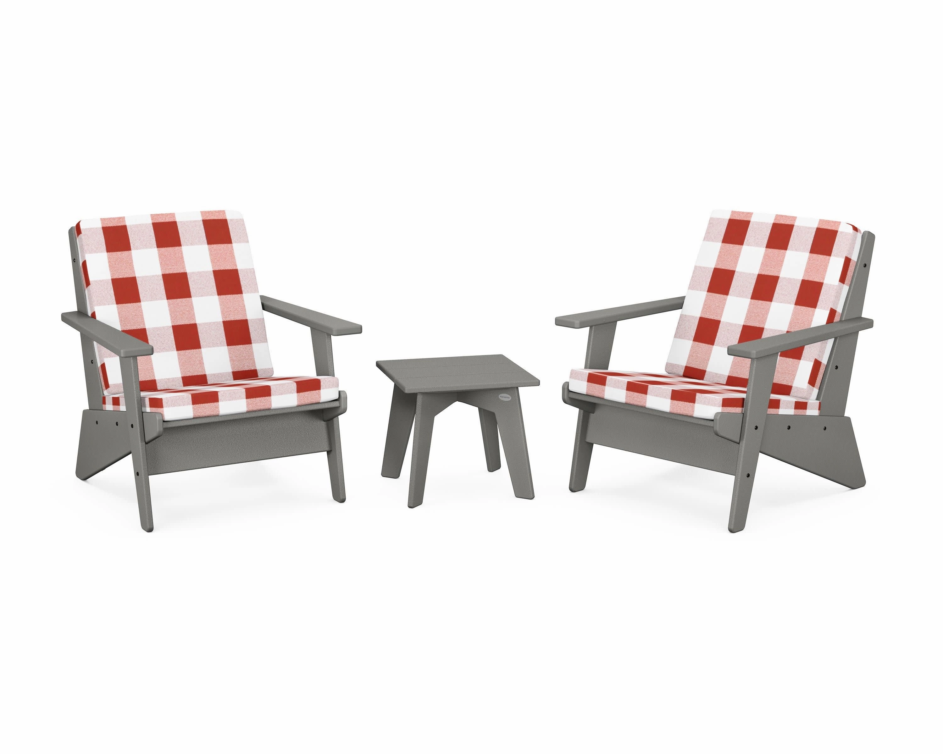 Riviera Modern Lounge 3-Piece Set
