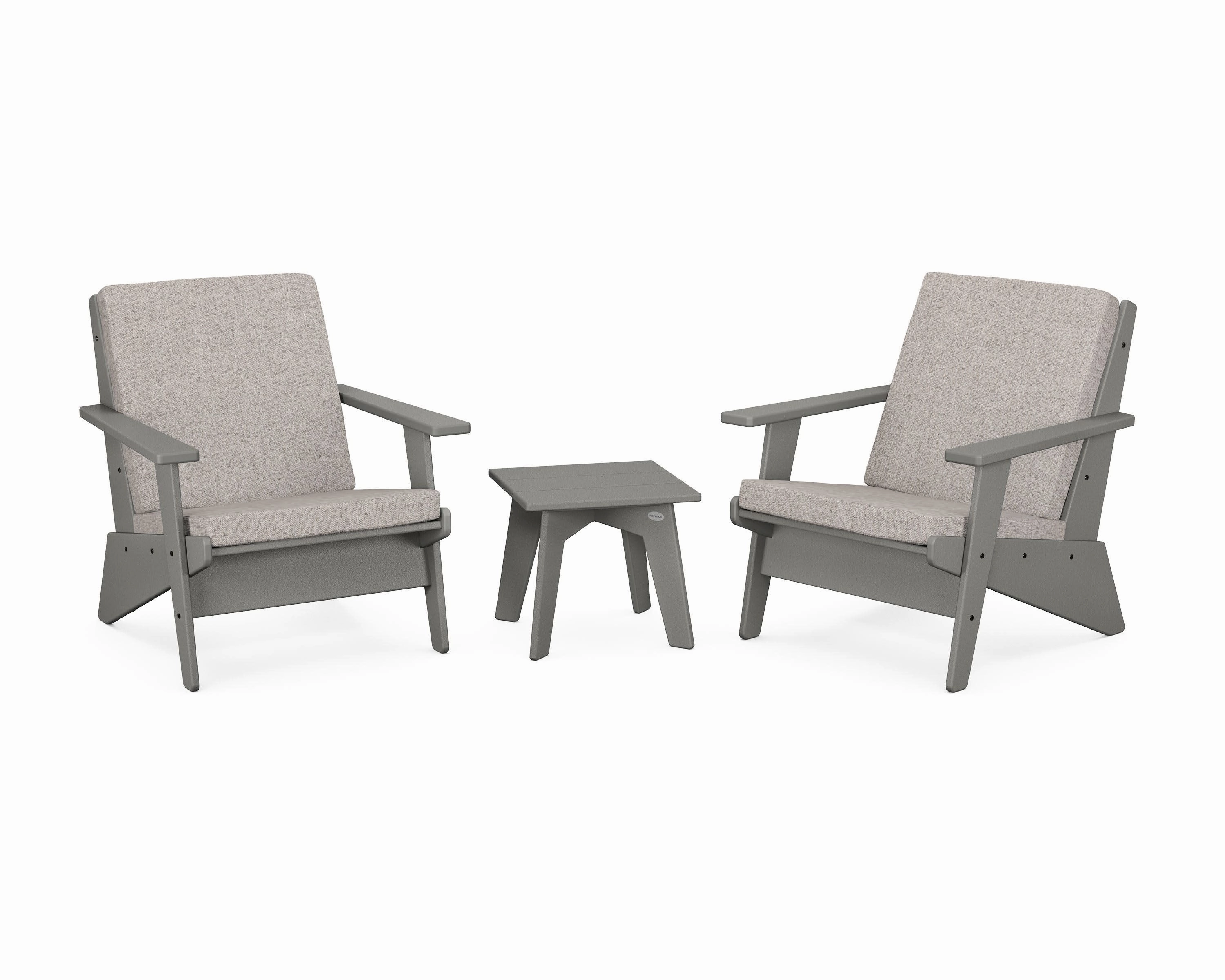 Riviera Modern Lounge 3-Piece Set