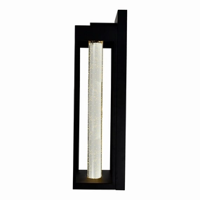 Rochester LED Outdoor Wall Lantern BlackOutdoor wall sconces with motion sensor