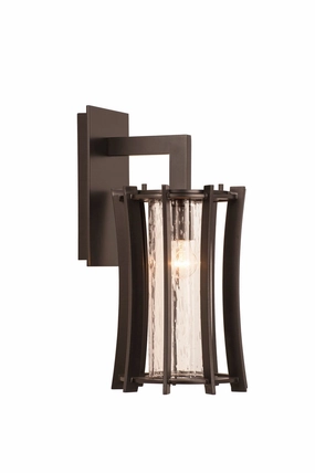 Ronan One Light Wall Bracket Bronze DuskOutdoor wall sconces with motion sensor