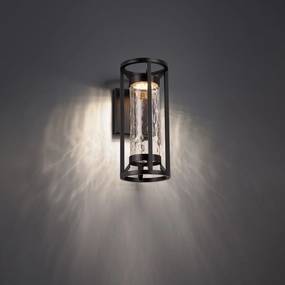 Roslyn LED Outdoor Wall Sconce BlackOutdoor wall sconces with motion sensor