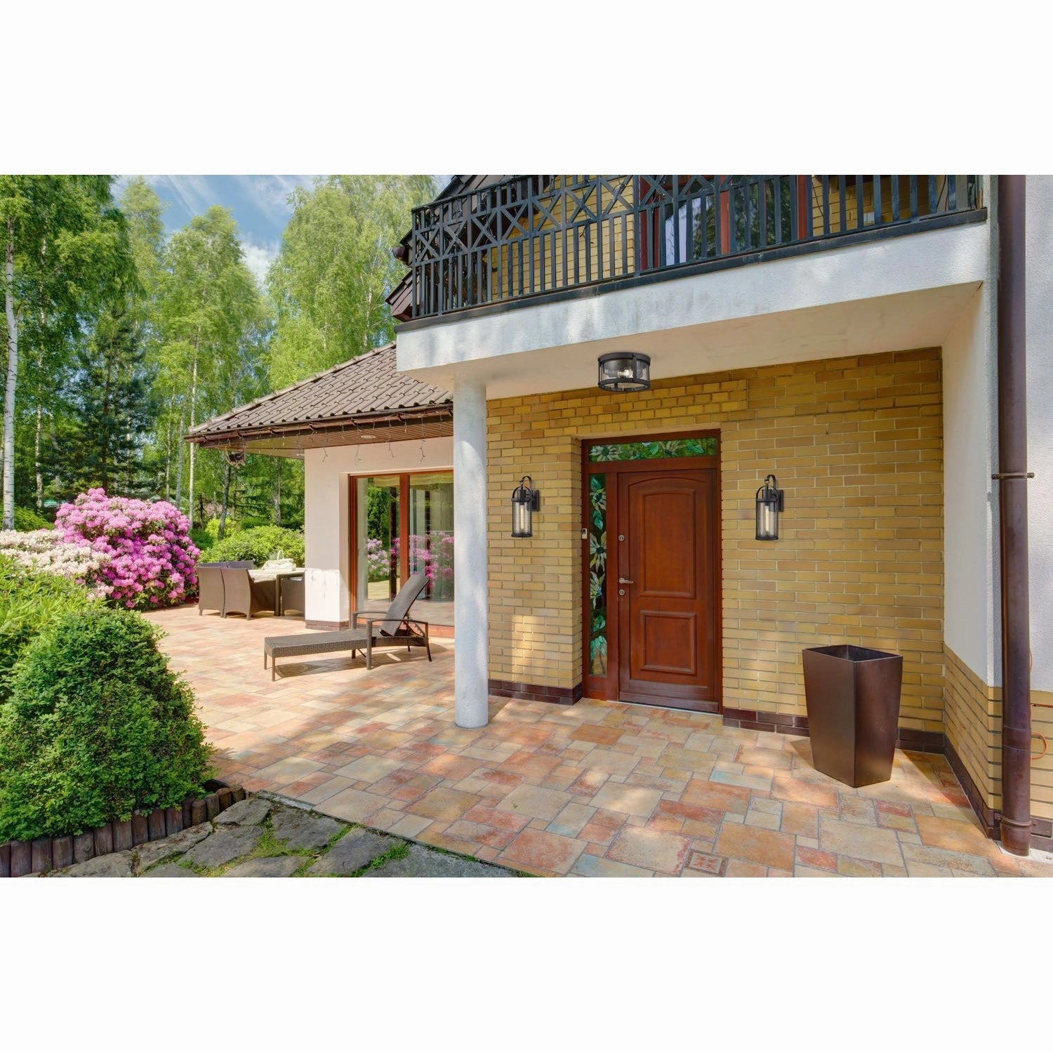 Roundhouse Outdoor Ceiling Light