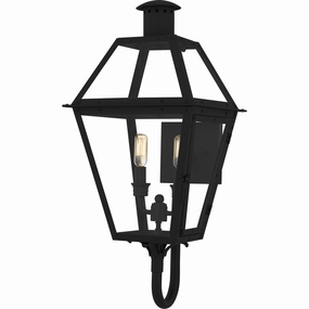 Rue De Royal Two Light Outdoor Wall Lantern Earth BlackOutdoor wall sconces with motion sensor