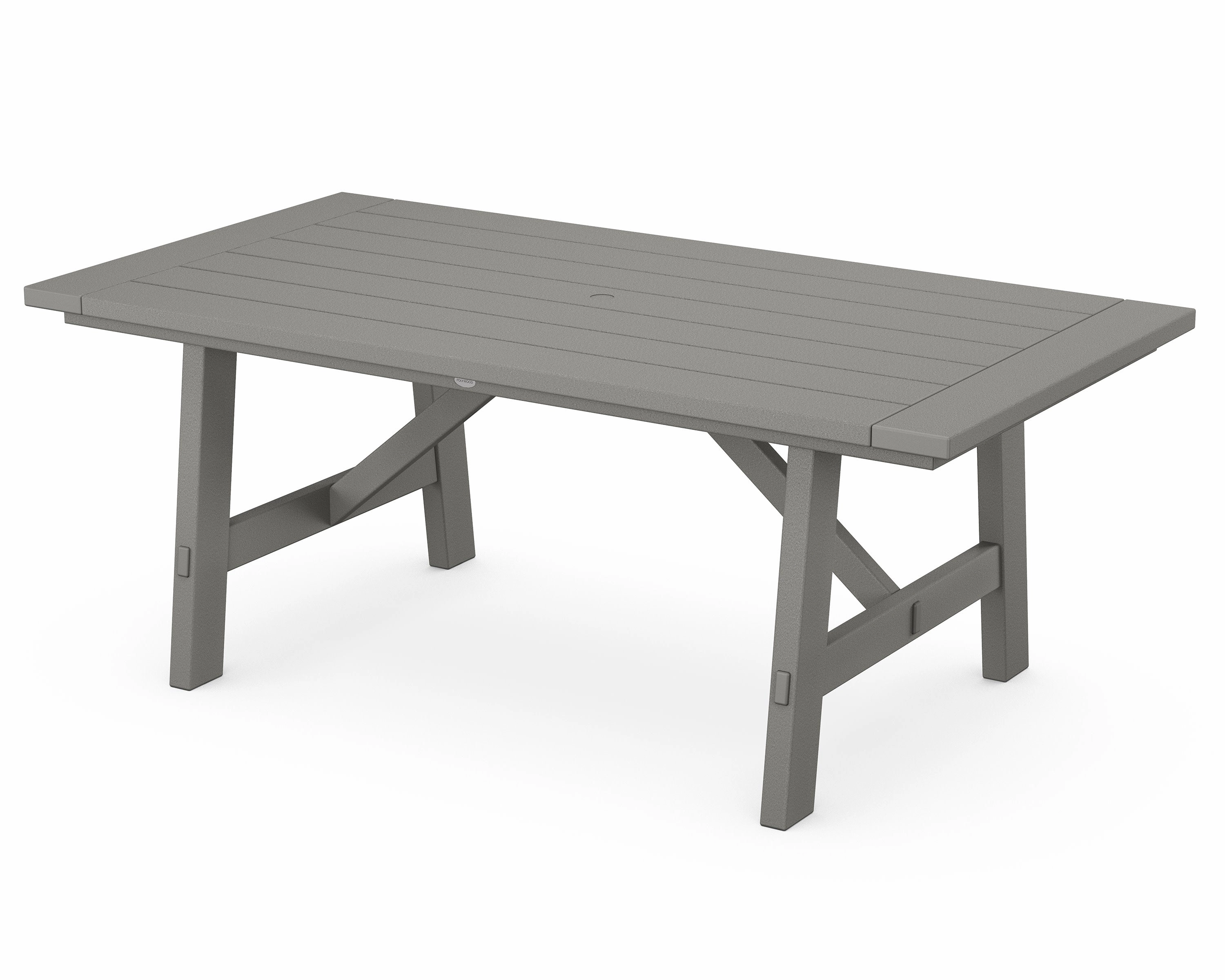 Rustic Farmhouse 39" x 75" Dining Tableoutdoor patio furniture set