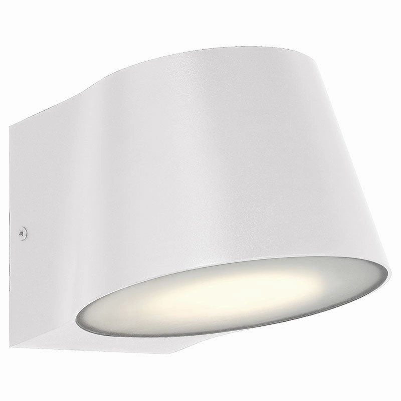 Ry LED Outdoor Wall Mount WhiteOutdoor wall sconces with motion sensor