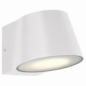 Ry LED Outdoor Wall Mount WhiteOutdoor wall sconces with motion sensor