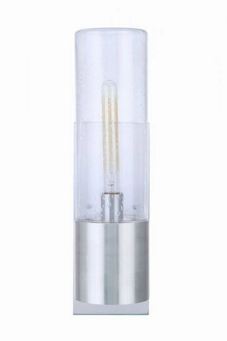 Sabre One Light Outdoor Wall Mount Satin Aluminum