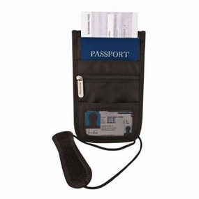 Safe Id Black Boarding Pass Holder Best Price Online