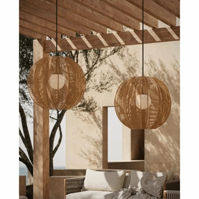 Sag Harbor Fluted Outdoor PendantWeatherproof outdoor lighting