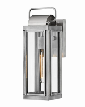 Sag Harbor LED Wall Mount Antique Brushed AluminumOutdoor wall sconces with motion sensor