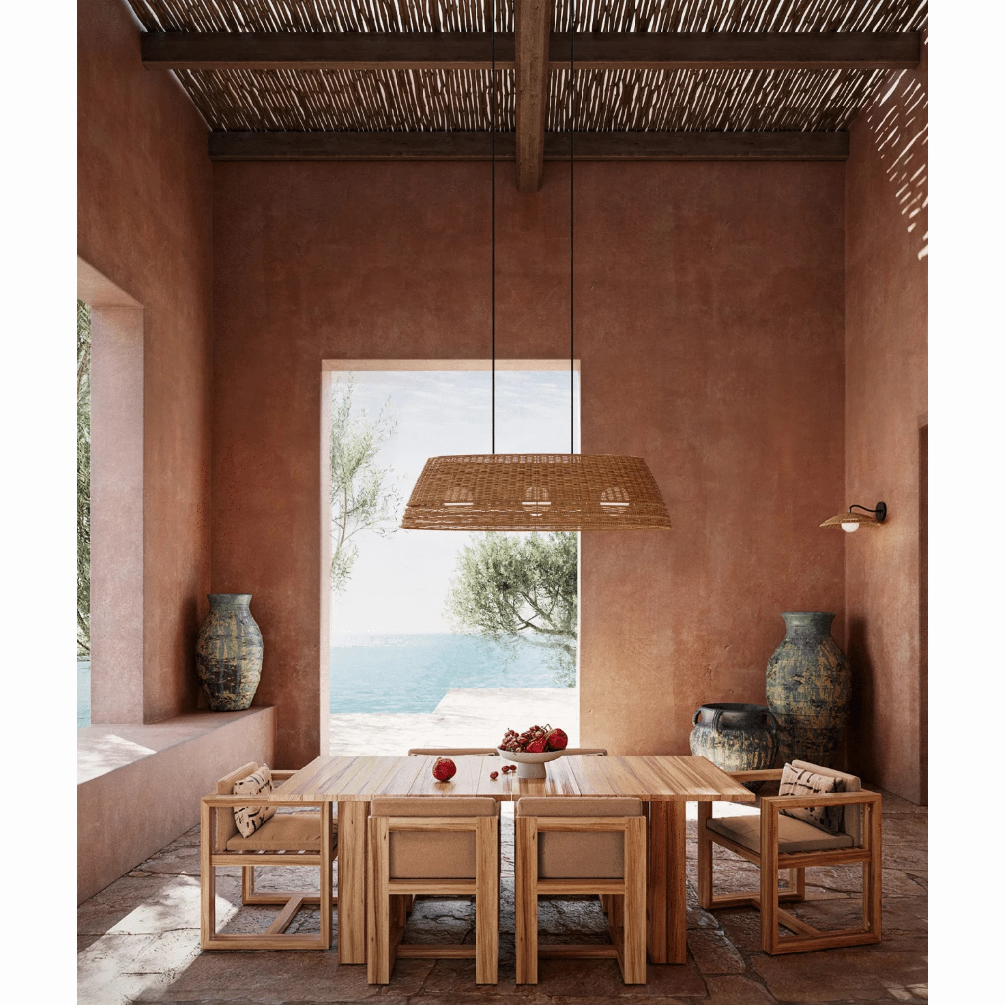 Sag Harbor Oval Outdoor Chandelier
