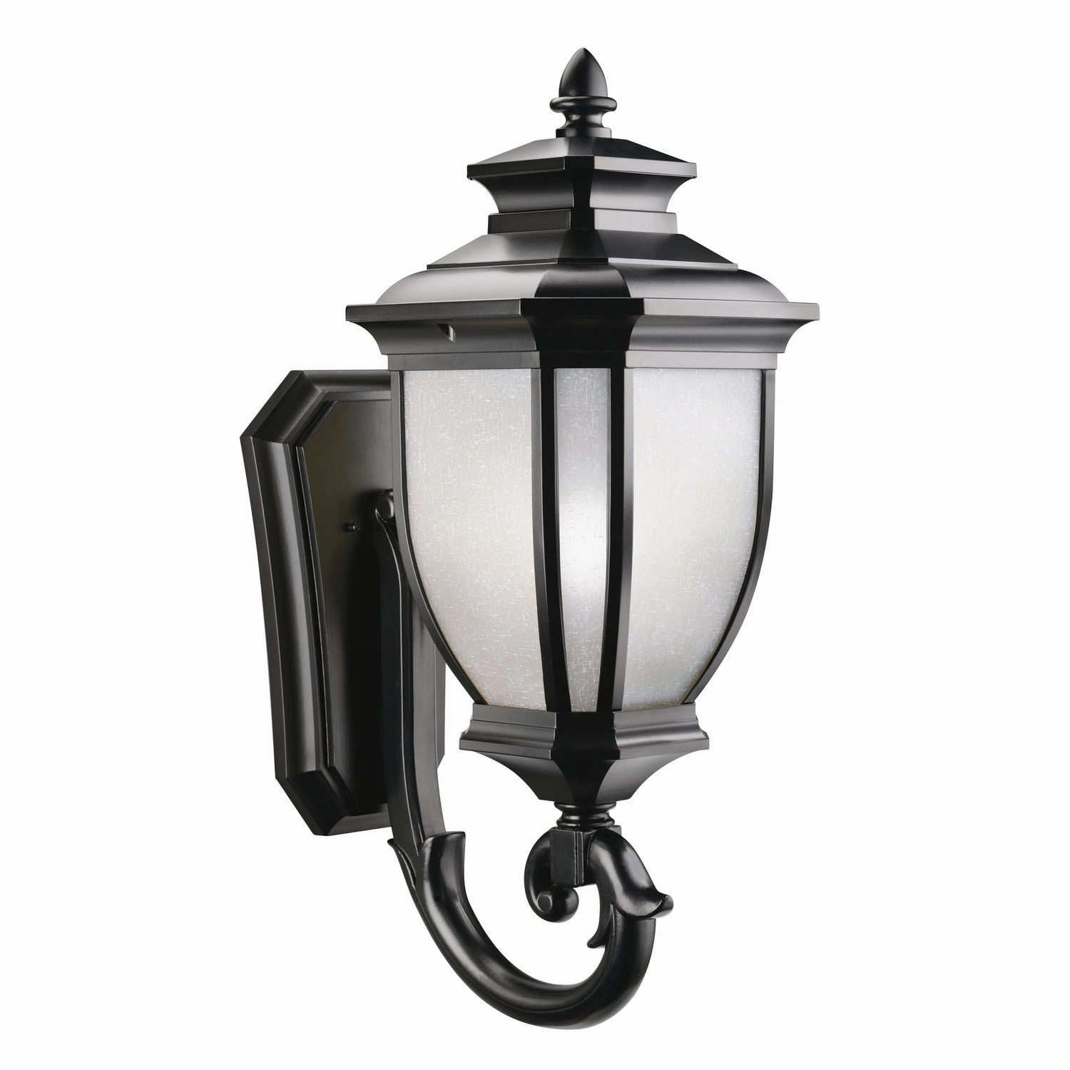 Salisbury One Light Outdoor Wall Mount BlackOutdoor wall sconces with motion sensor