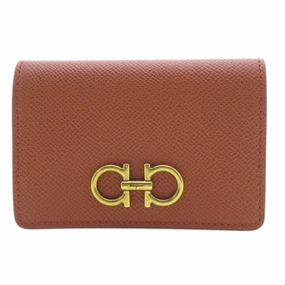 EndofWeek Deals Special Steal Event Salvatore Ferragamo  Leather Card Case (Pre-Owned)