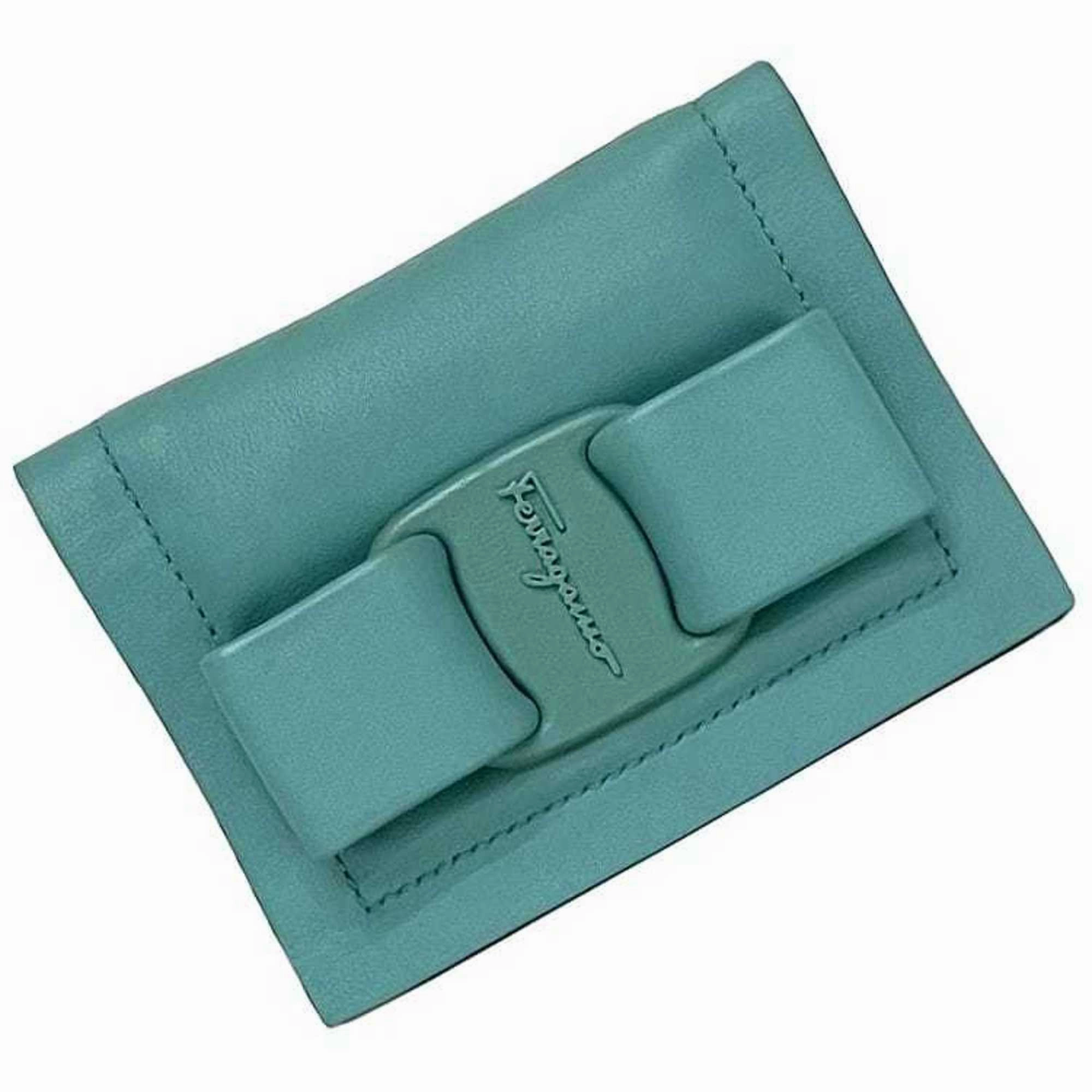 Special Price Offer Best Price Online Salvatore Ferragamo Leather Card Case (Pre-Owned)