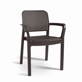 Samanna Chair Brownoutdoor chair for garden and patio