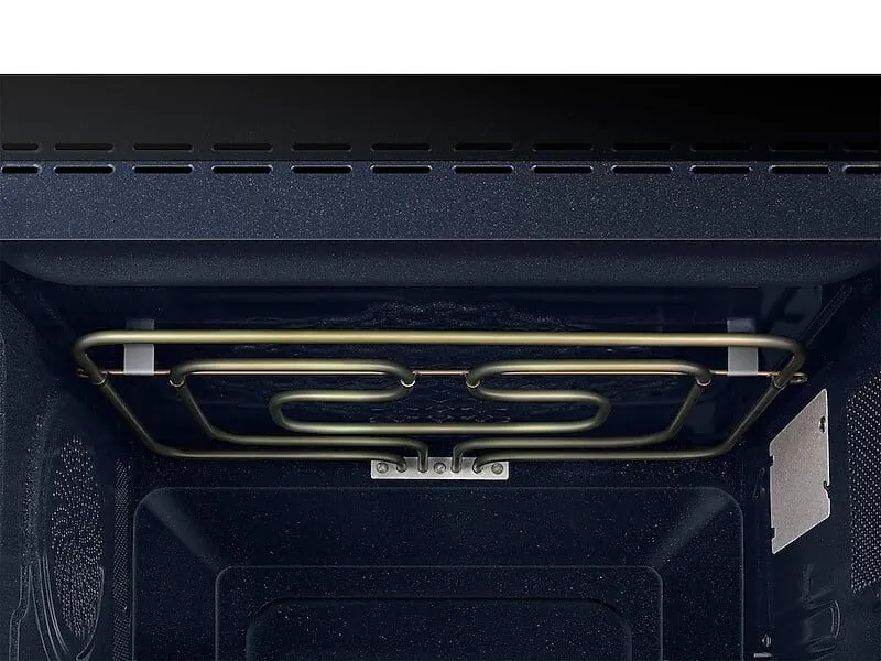 Samsung MC12J8035CT 1.2 Cu. Ft. Powergrill Duo&#8482; Countertop Microwave With Power Convection And Built-In Application In Black