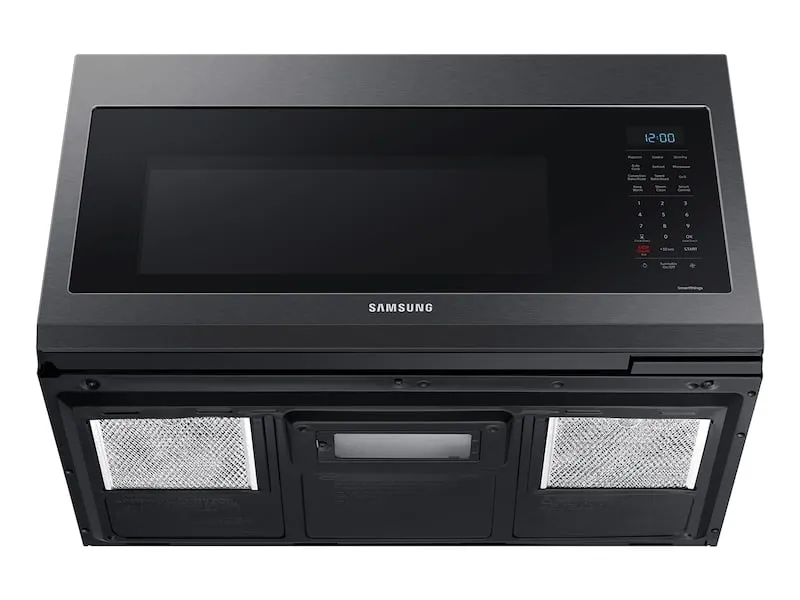 Samsung MC17T8000CG 1.7 Cu. Ft. Over-The-Range Microwave With Convection And Slim Fry&#8482; In Black Stainless Steel