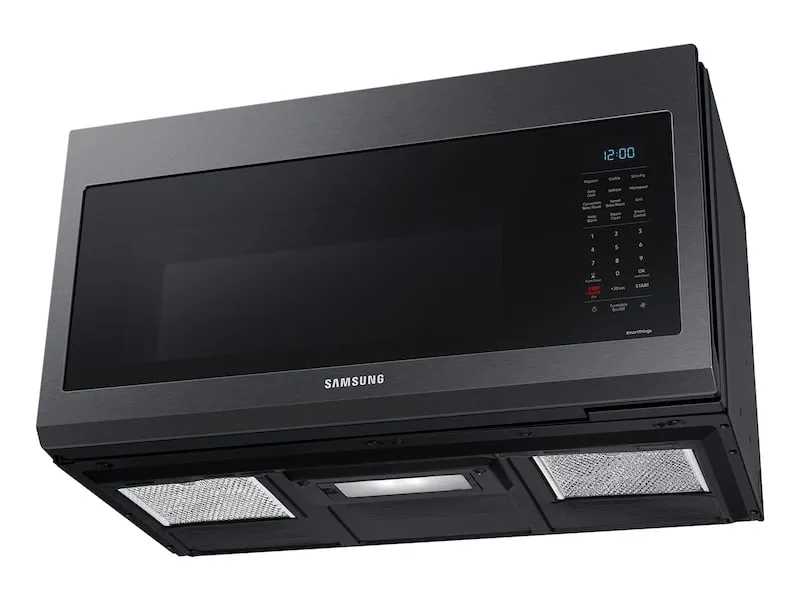 Samsung MC17T8000CG 1.7 Cu. Ft. Over-The-Range Microwave With Convection And Slim Fry&#8482; In Black Stainless Steel